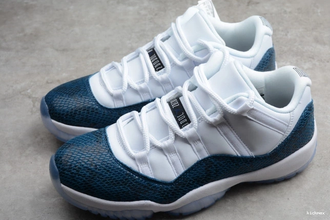 Rep MAX Low CD6846-102 Air 11 Navy Blue Jordan Snakeskin 0711